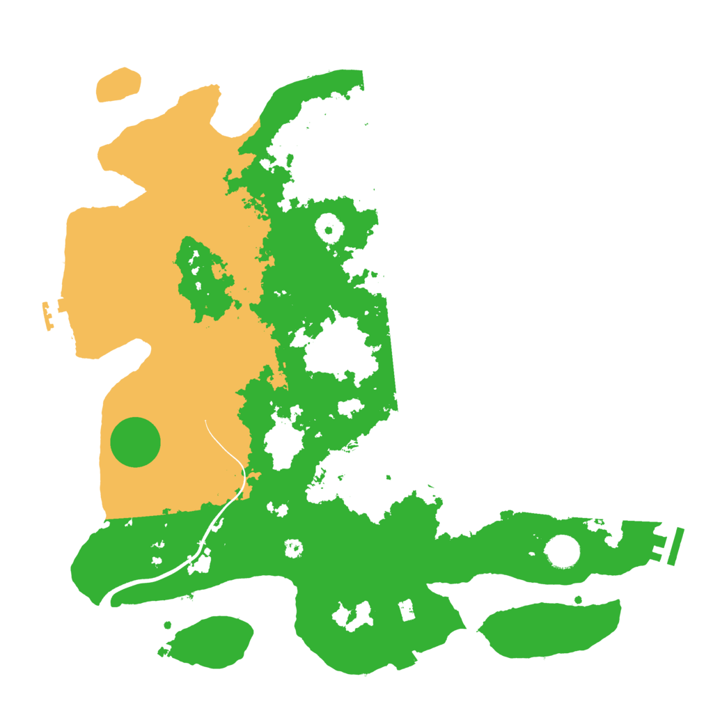 Biome Rust Map: Procedural Map, Size: 3750, Seed: 759383403