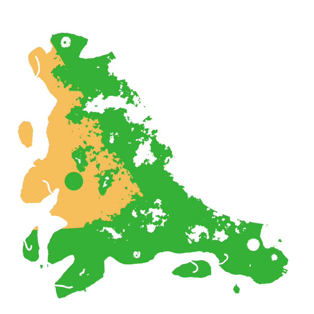 Biome Rust Map: Procedural Map, Size: 4500, Seed: 1243728256