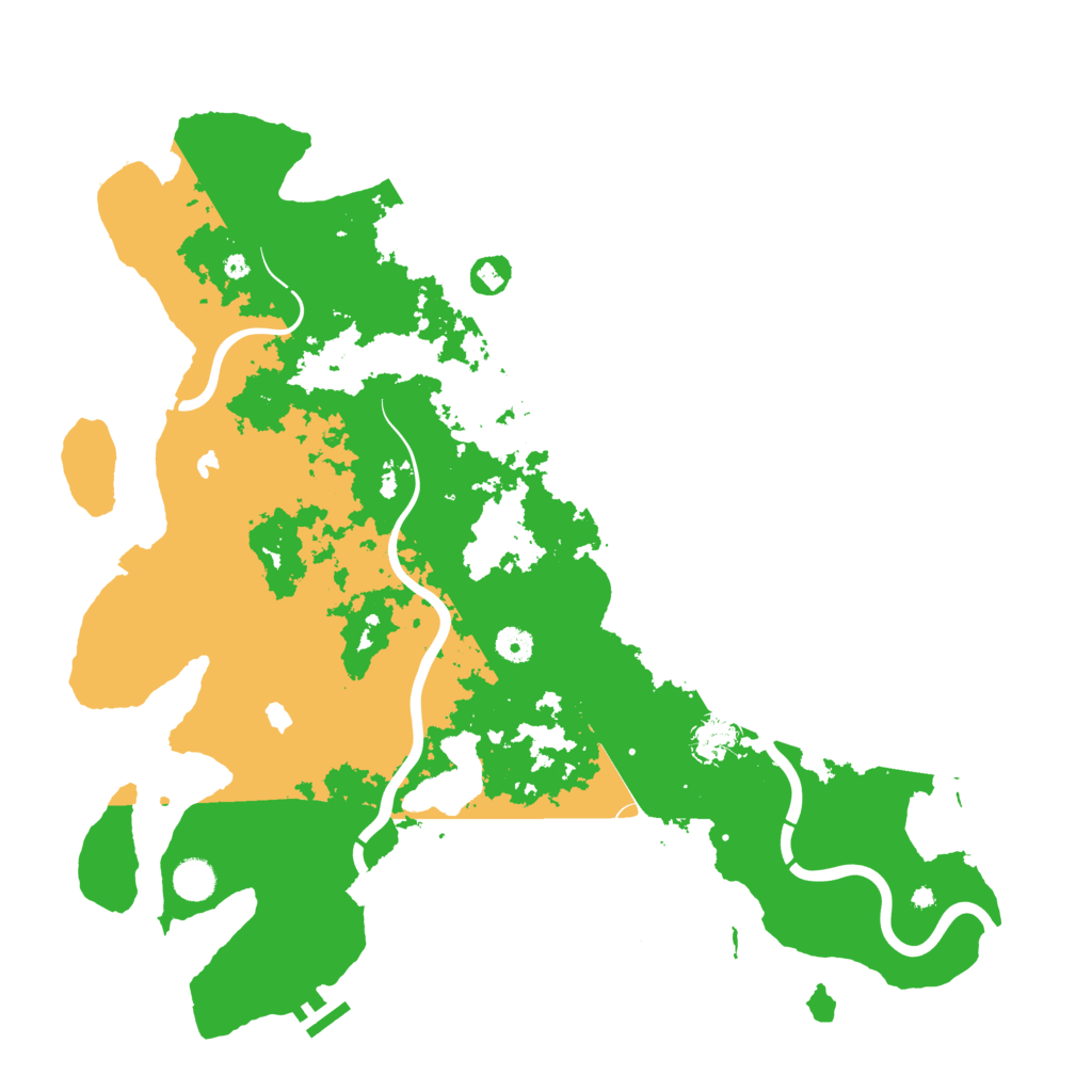 Biome Rust Map: Procedural Map, Size: 4500, Seed: 1243728256