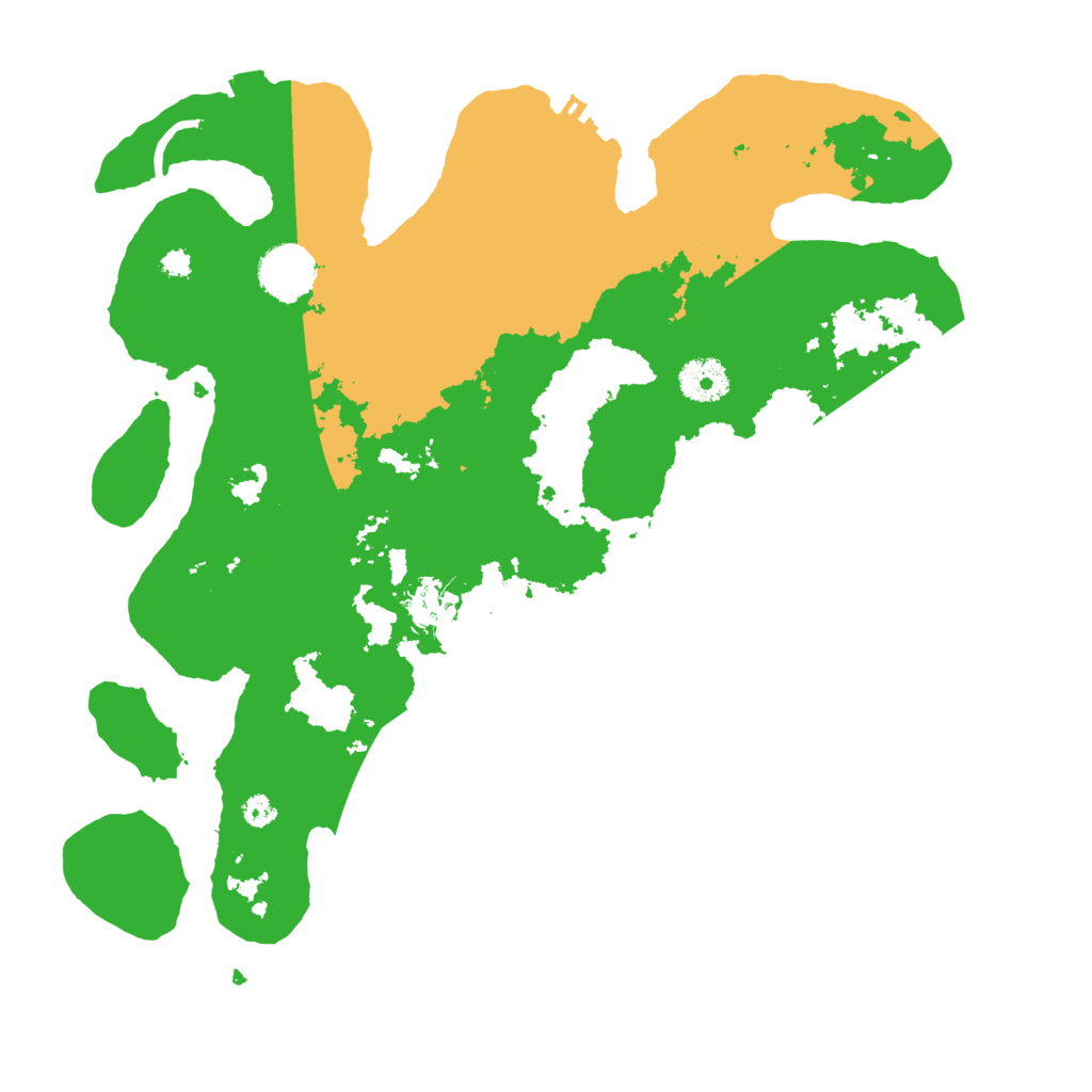 Biome Rust Map: Procedural Map, Size: 3500, Seed: 1577529960