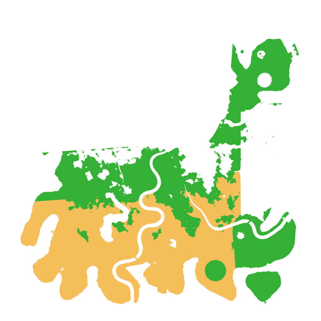 Biome Rust Map: Procedural Map, Size: 4000, Seed: 165799254