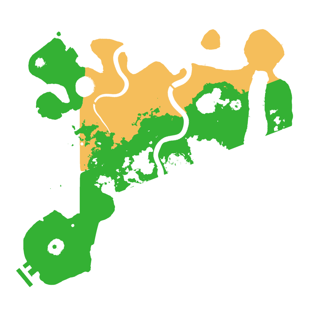 Biome Rust Map: Procedural Map, Size: 3000, Seed: 997772869