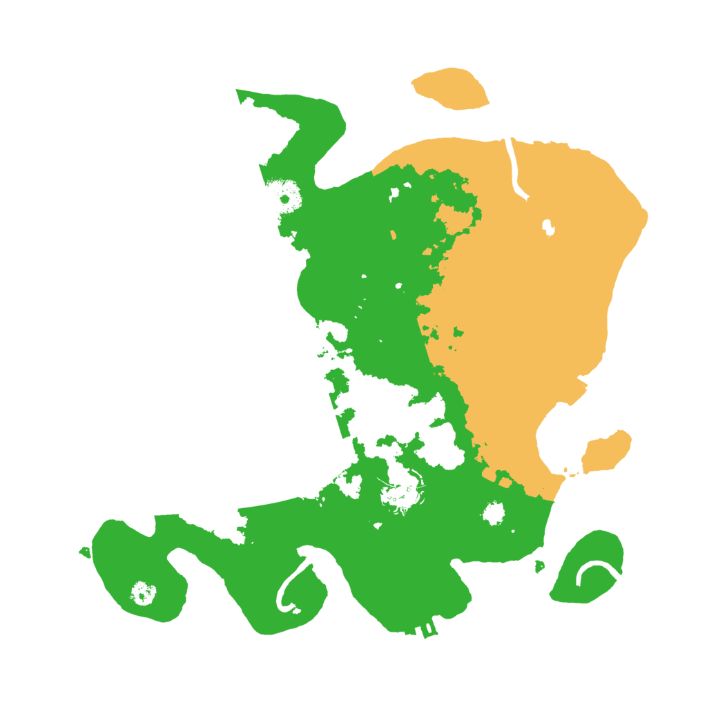 Biome Rust Map: Procedural Map, Size: 3000, Seed: 784689205