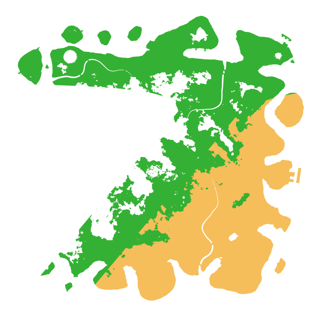 Biome Rust Map: Procedural Map, Size: 4250, Seed: 1362945924