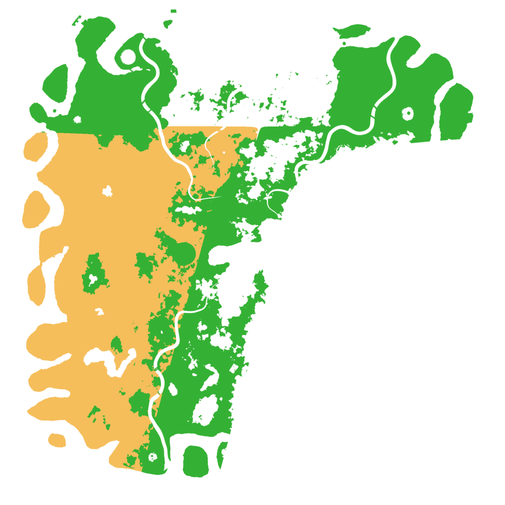 Biome Rust Map: Procedural Map, Size: 6000, Seed: 172