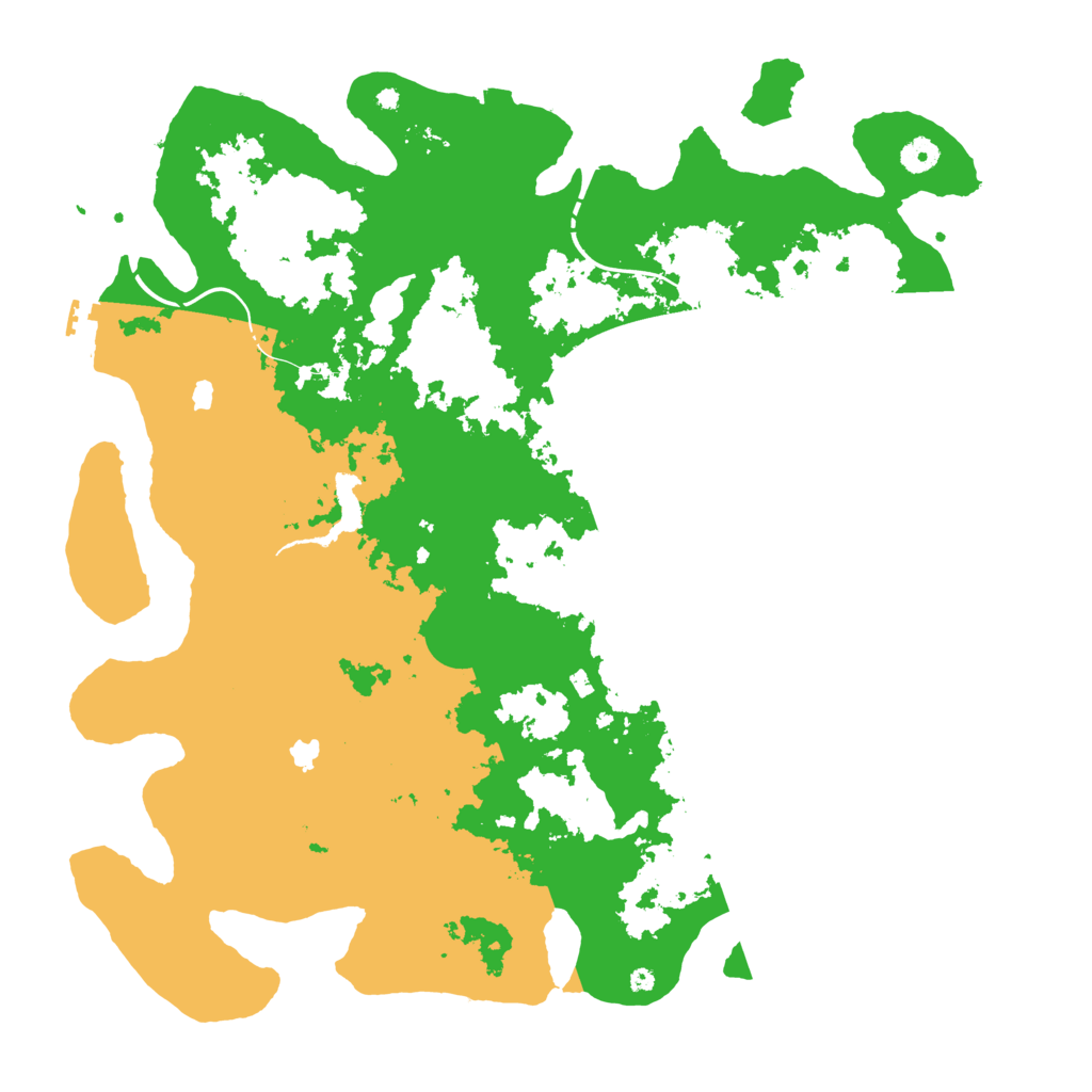 Biome Rust Map: Procedural Map, Size: 4500, Seed: 311462406