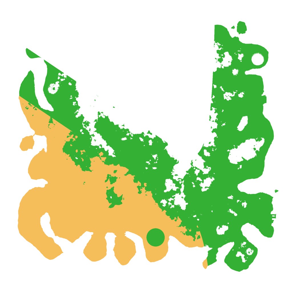 Biome Rust Map: Procedural Map, Size: 4250, Seed: 150900974