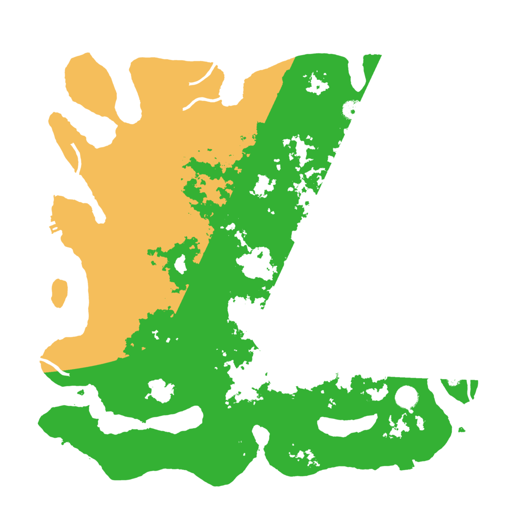 Biome Rust Map: Procedural Map, Size: 4000, Seed: 1976025829