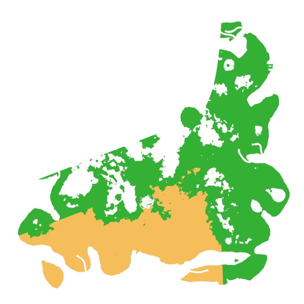 Biome Rust Map: Procedural Map, Size: 4000, Seed: 30230
