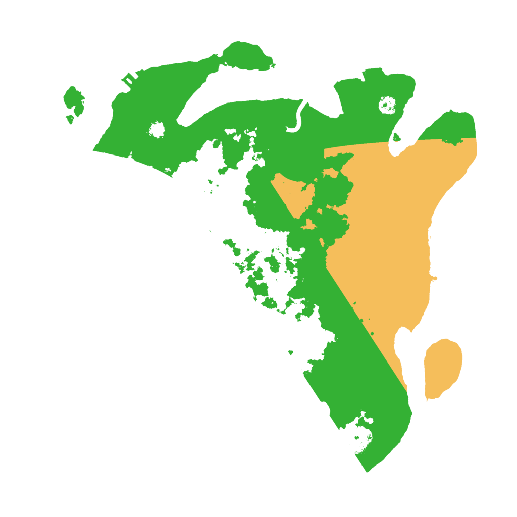 Biome Rust Map: Procedural Map, Size: 3000, Seed: 20750