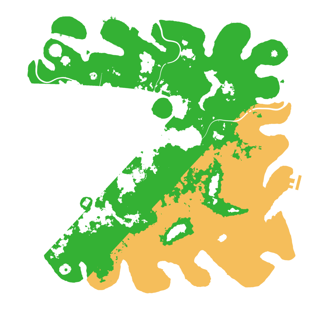 Biome Rust Map: Procedural Map, Size: 4250, Seed: 1054633770