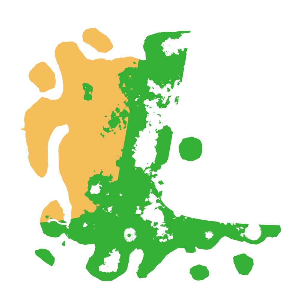 Biome Rust Map: Procedural Map, Size: 3500, Seed: 45444136