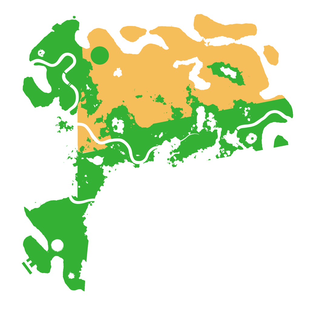 Biome Rust Map: Procedural Map, Size: 4500, Seed: 184662443