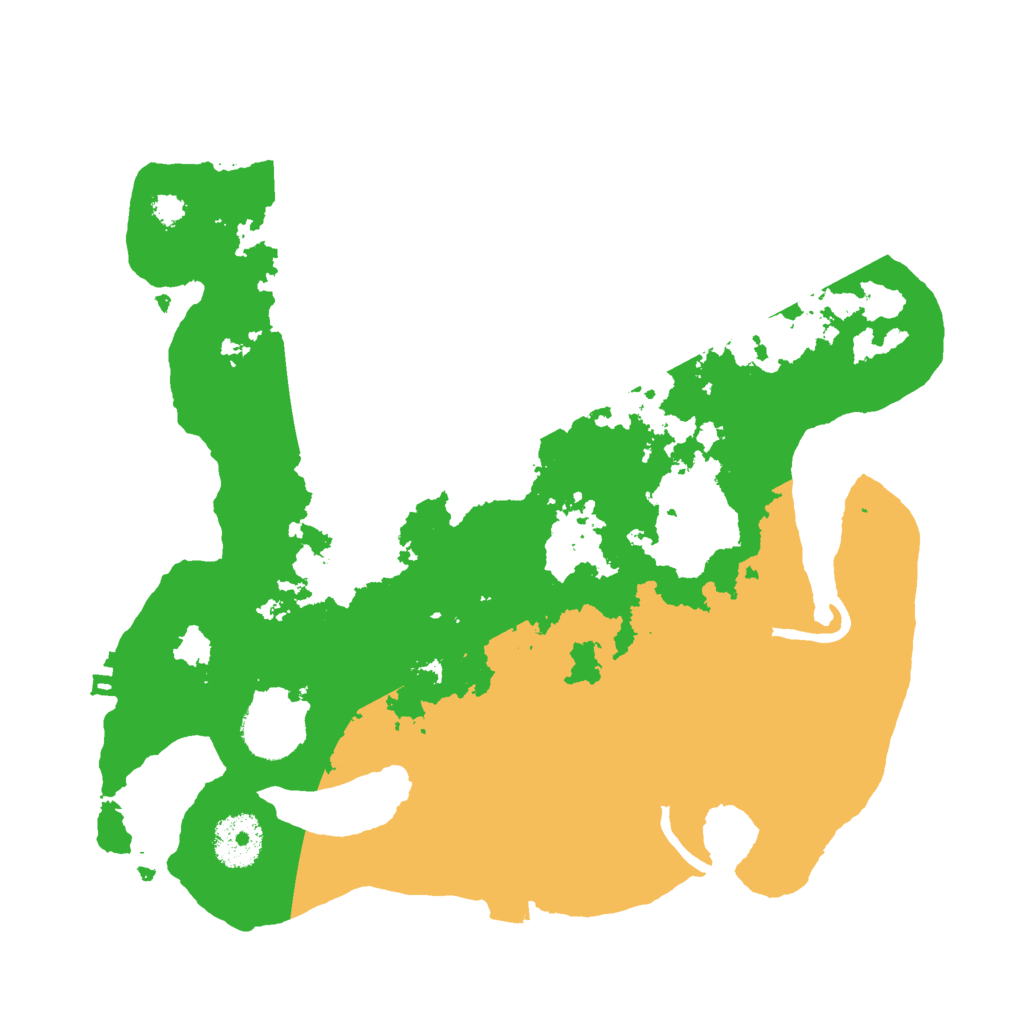 Biome Rust Map: Procedural Map, Size: 3000, Seed: 139028470