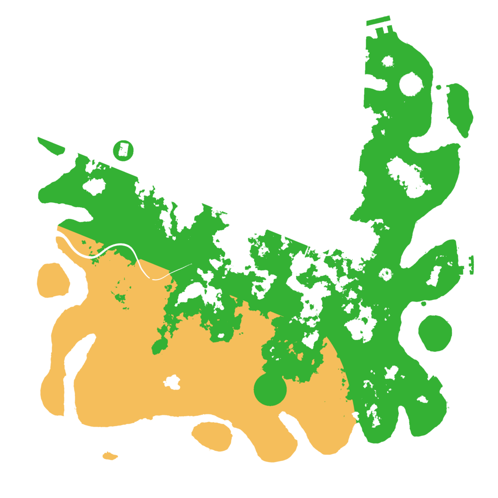 Biome Rust Map: Procedural Map, Size: 4000, Seed: 101326944