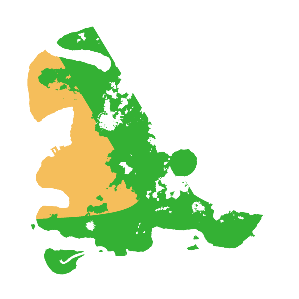 Biome Rust Map: Procedural Map, Size: 3000, Seed: 30570