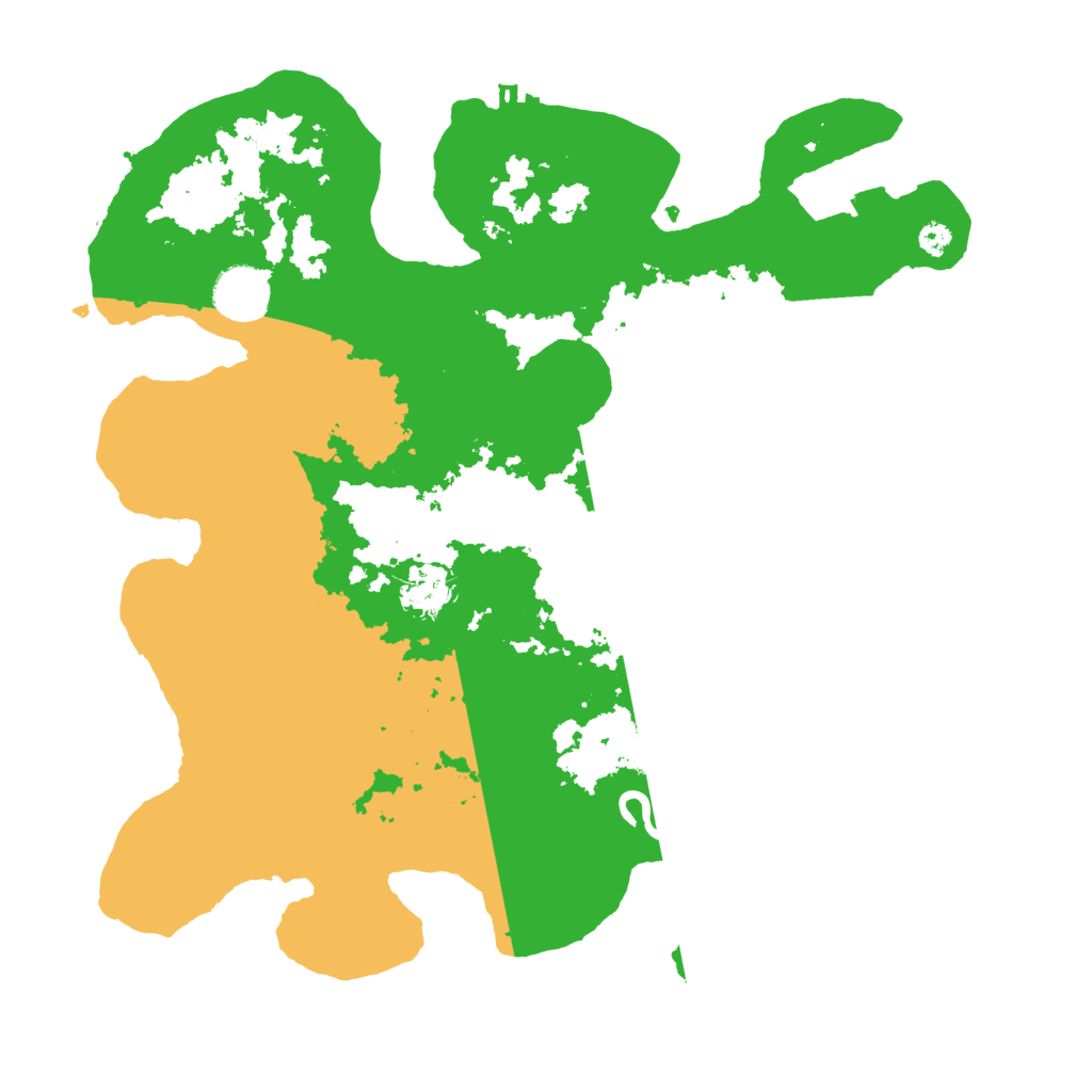 Biome Rust Map: Procedural Map, Size: 3500, Seed: 937064459