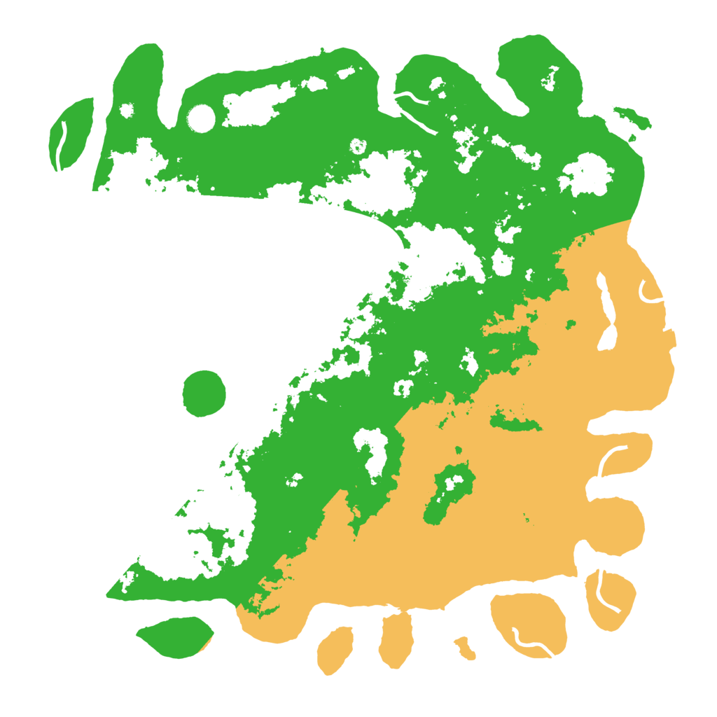 Biome Rust Map: Procedural Map, Size: 4500, Seed: 624678735