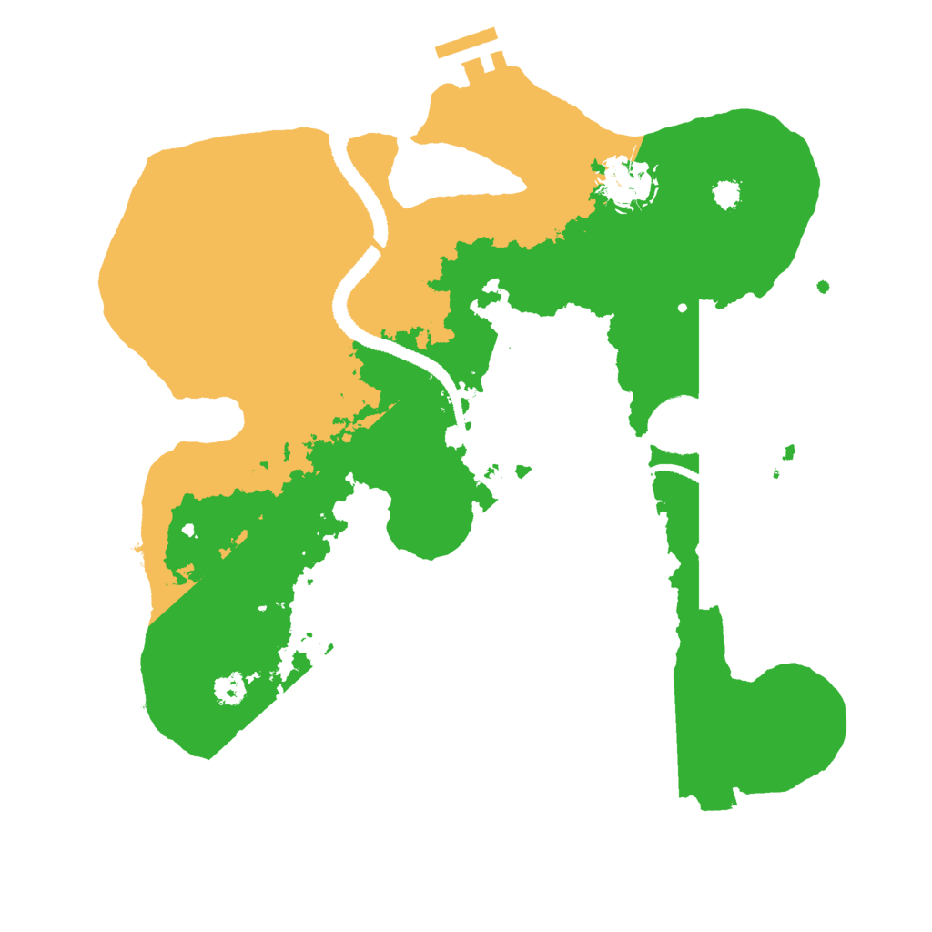 Biome Rust Map: Procedural Map, Size: 3000, Seed: 1602025959