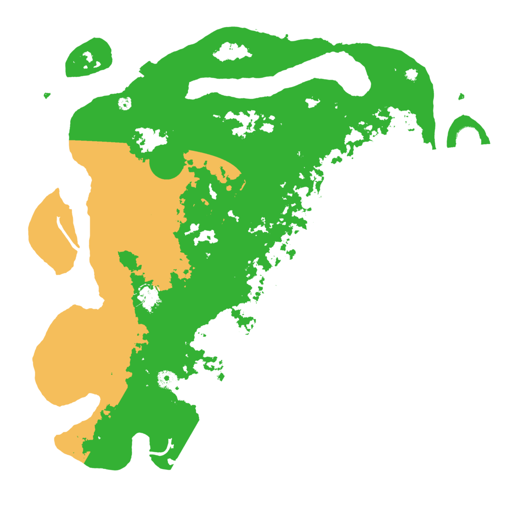 Biome Rust Map: Procedural Map, Size: 4000, Seed: 4422