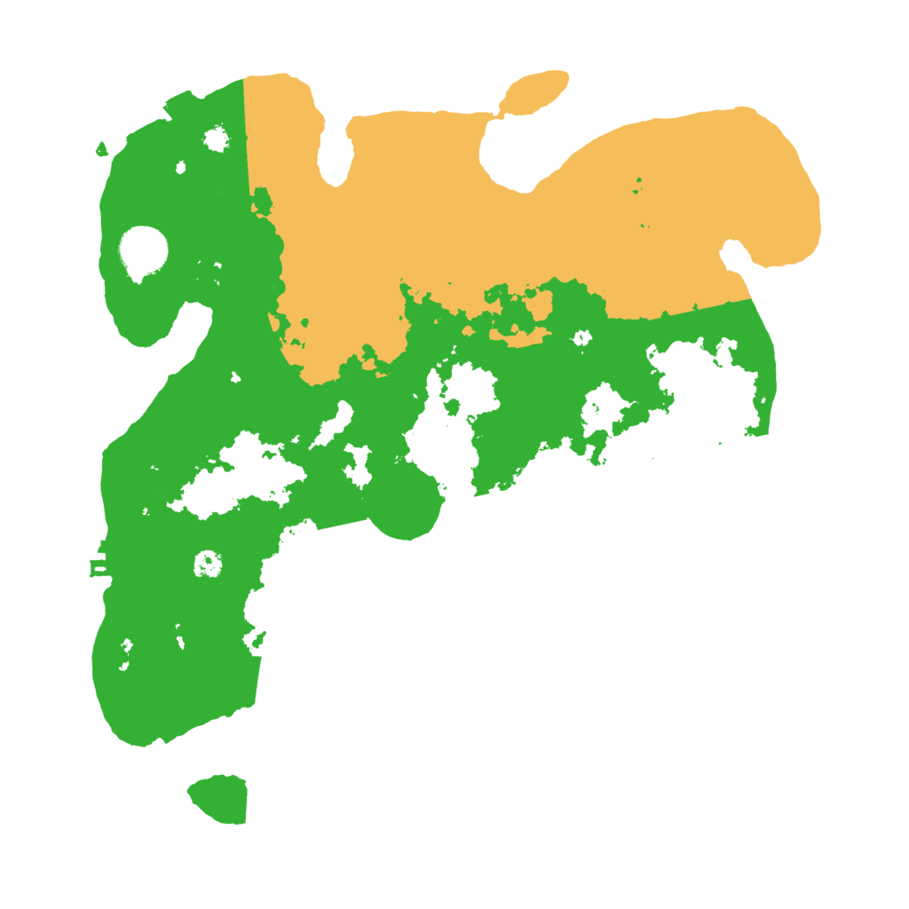 Biome Rust Map: Procedural Map, Size: 3300, Seed: 460531921