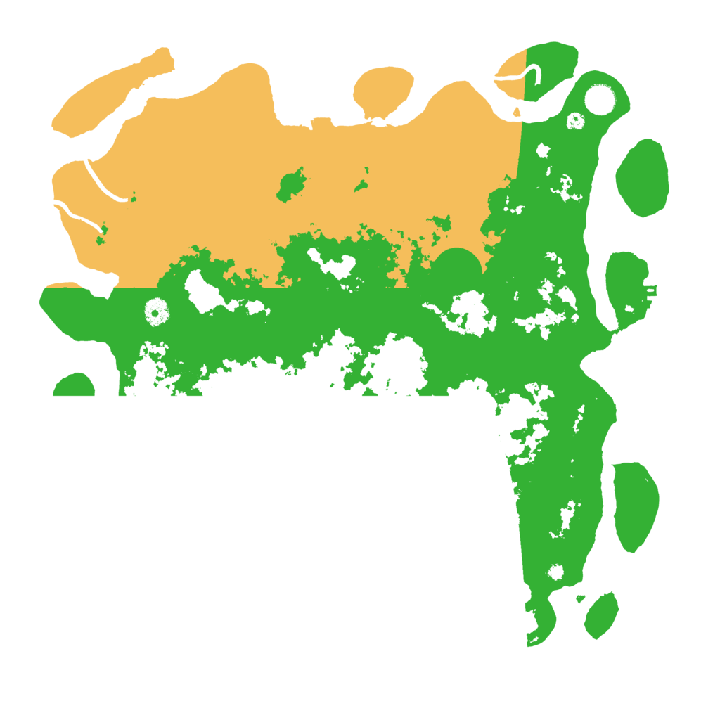 Biome Rust Map: Procedural Map, Size: 4150, Seed: 994076073
