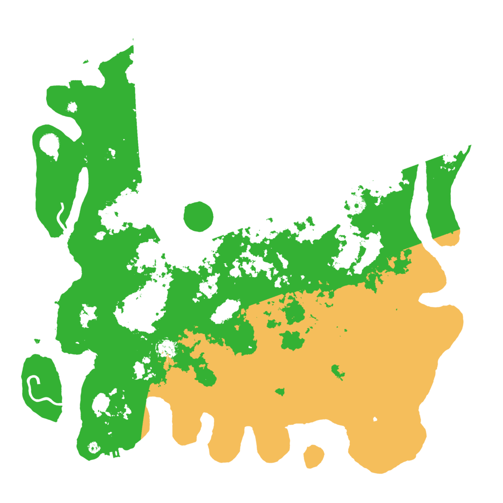 Biome Rust Map: Procedural Map, Size: 4500, Seed: 304314752