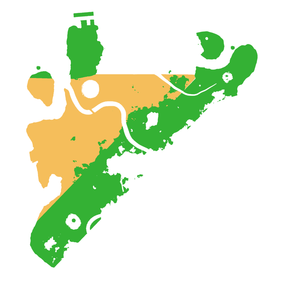 Biome Rust Map: Procedural Map, Size: 3000, Seed: 1527188843