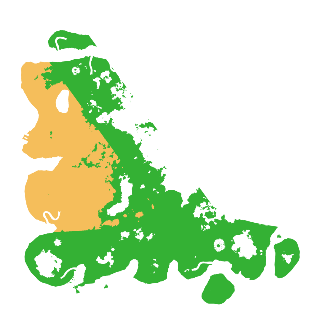 Biome Rust Map: Procedural Map, Size: 4000, Seed: 601962990