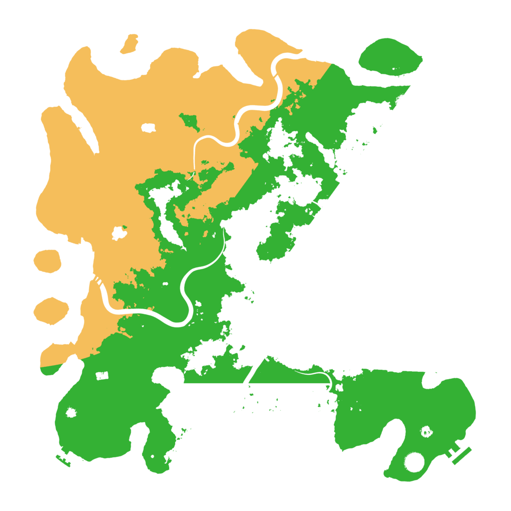 Biome Rust Map: Procedural Map, Size: 4500, Seed: 8032024