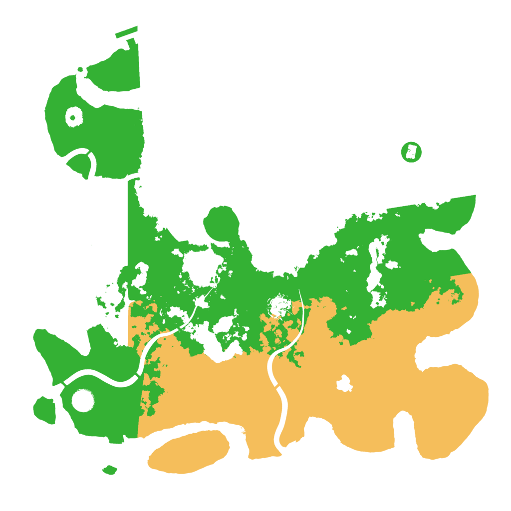 Biome Rust Map: Procedural Map, Size: 4000, Seed: 139986475