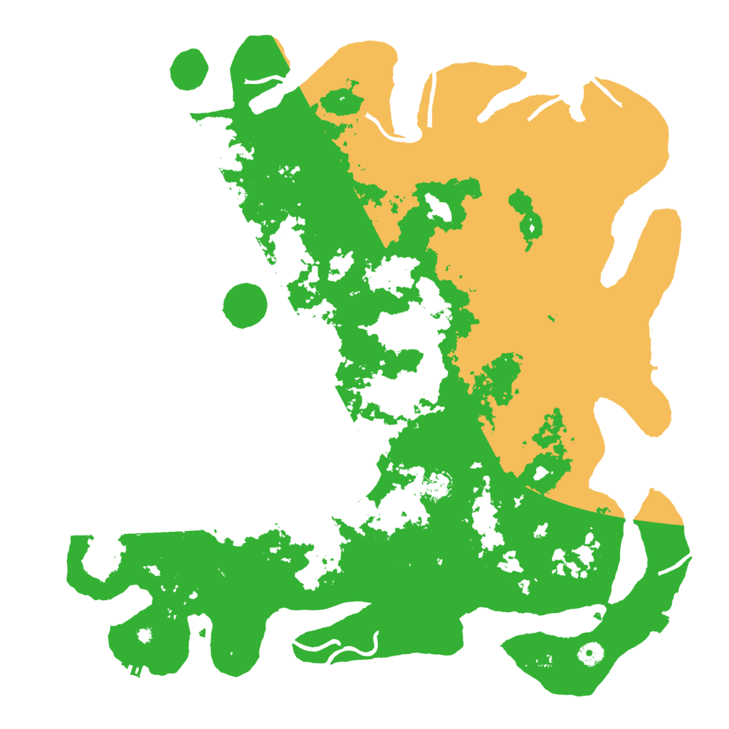 Biome Rust Map: Procedural Map, Size: 4500, Seed: 1988399067
