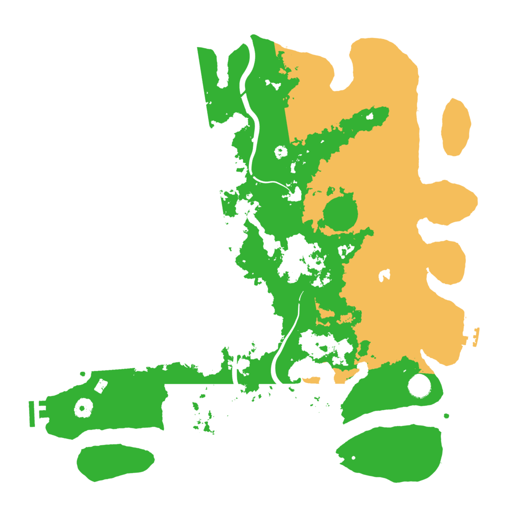 Biome Rust Map: Procedural Map, Size: 4000, Seed: 1397825762