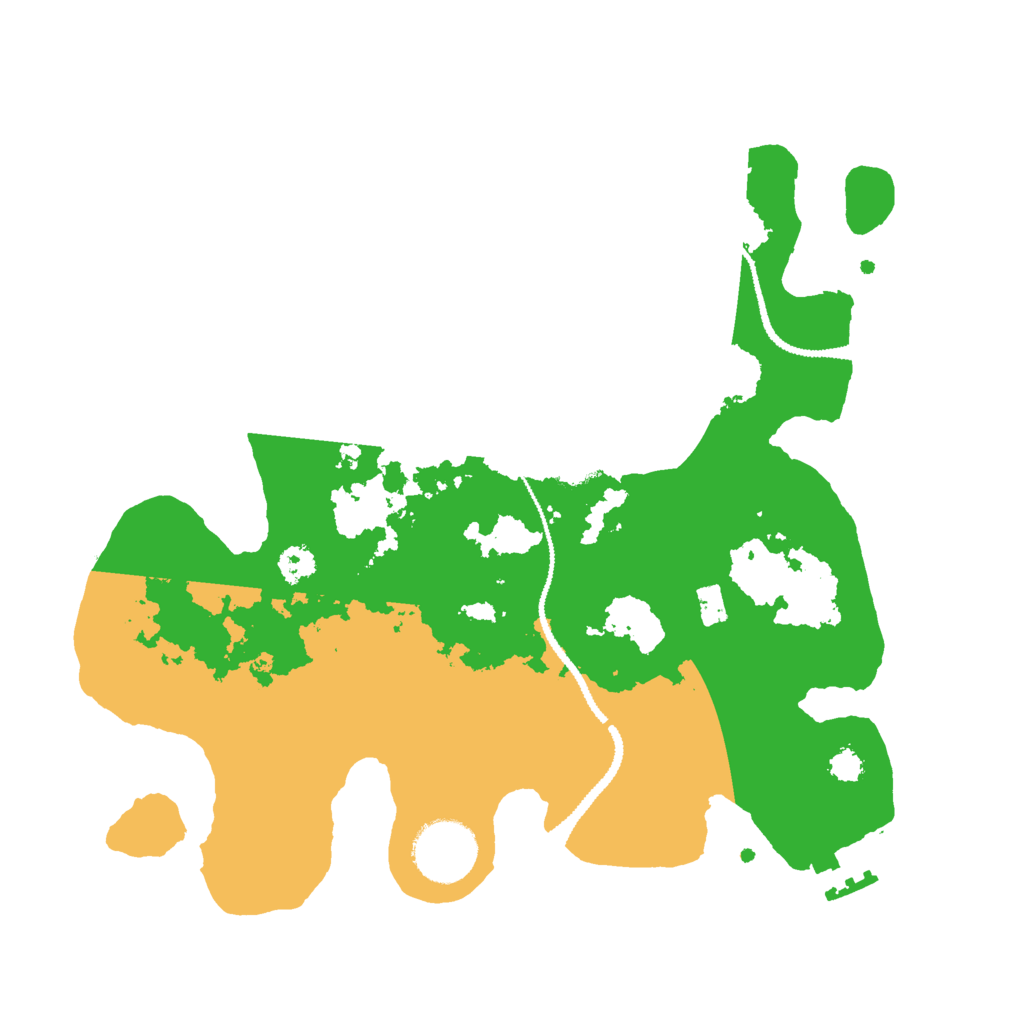 Biome Rust Map: Procedural Map, Size: 2850, Seed: 1846716772