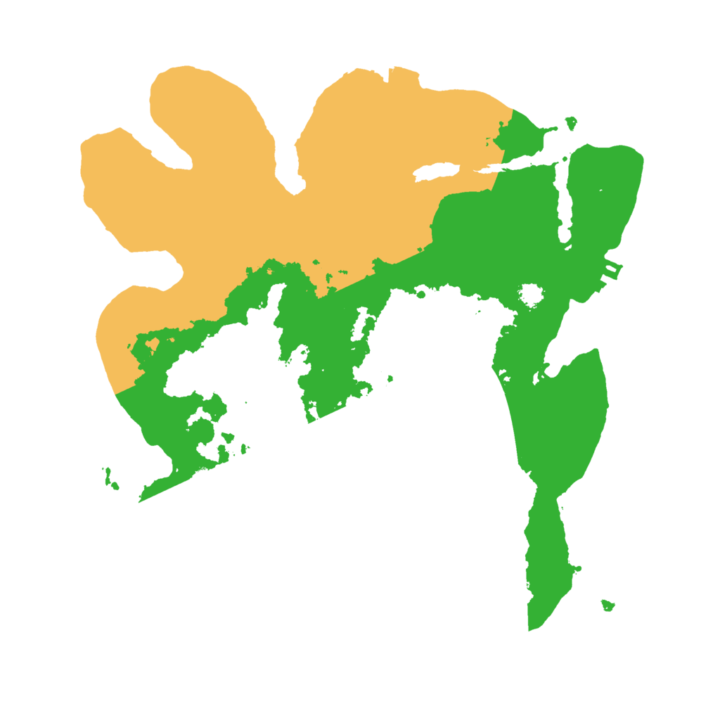 Biome Rust Map: Procedural Map, Size: 2750, Seed: 2143536753