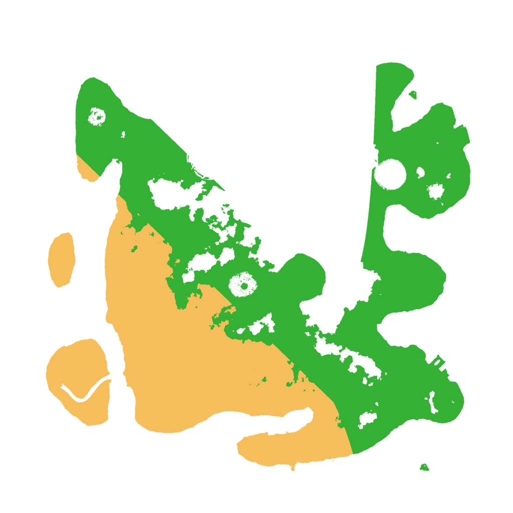 Biome Rust Map: Procedural Map, Size: 3000, Seed: 14535