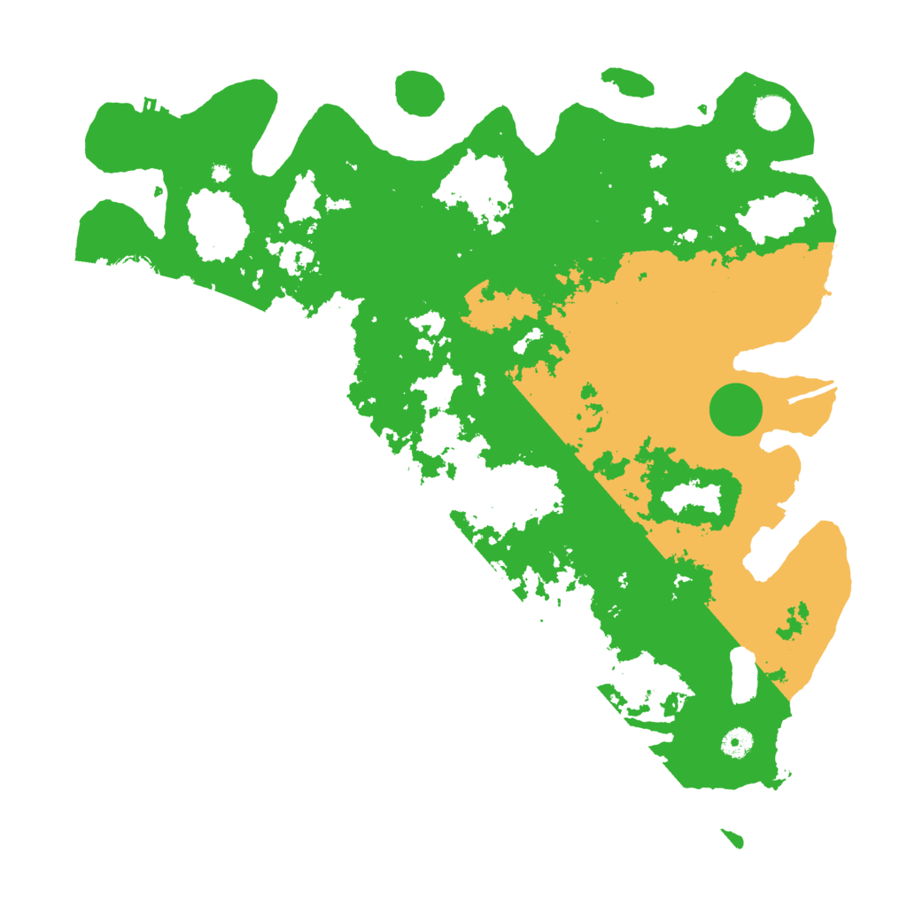 Biome Rust Map: Procedural Map, Size: 4500, Seed: 5748624
