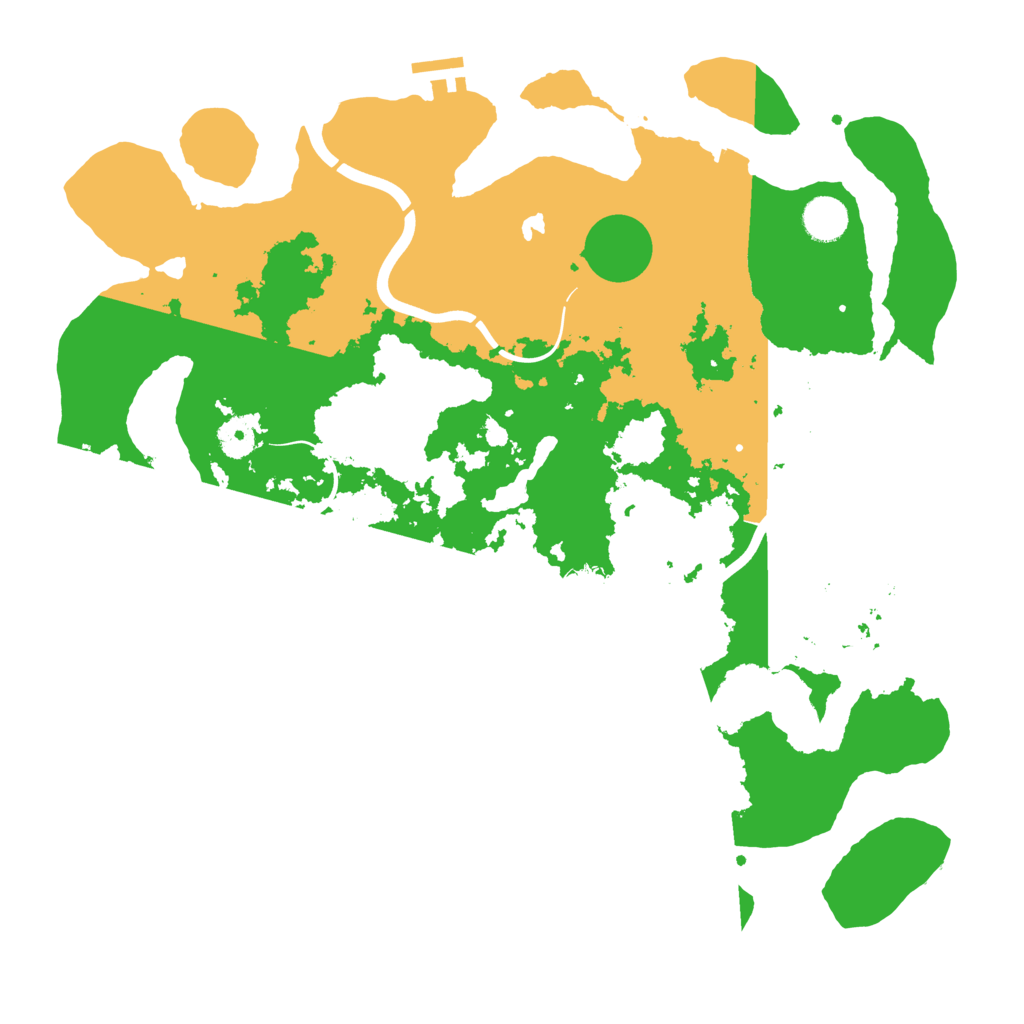 Biome Rust Map: Procedural Map, Size: 4000, Seed: 808147513