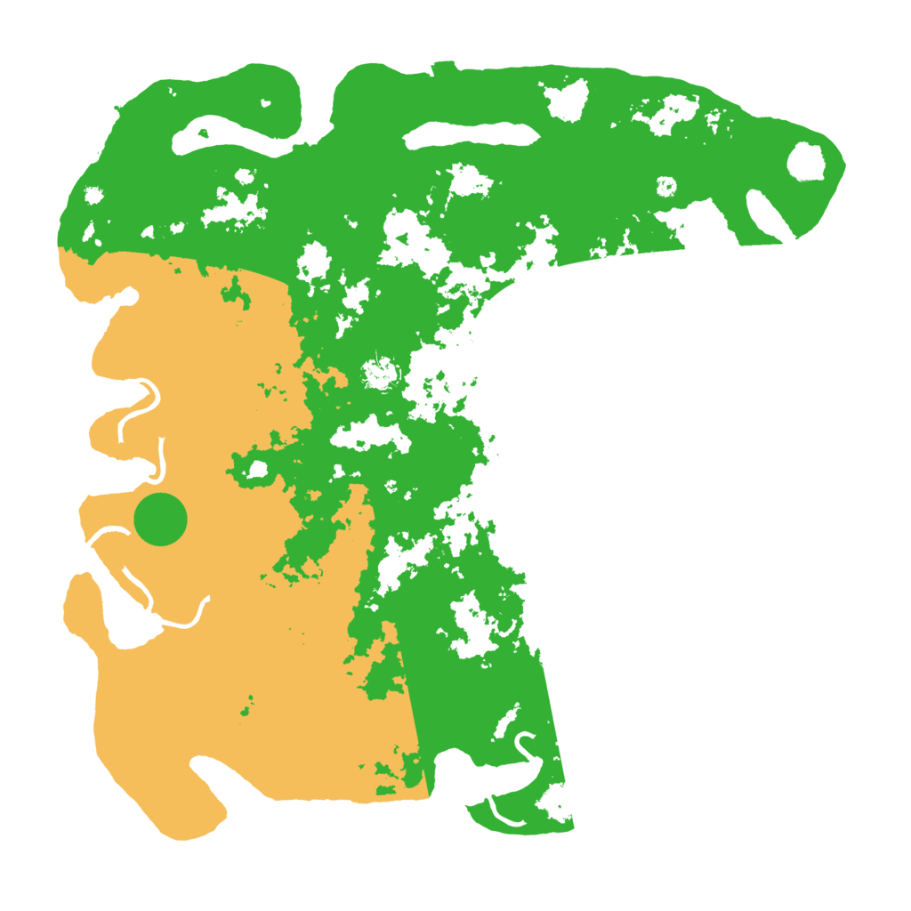 Biome Rust Map: Procedural Map, Size: 4500, Seed: 1228620178