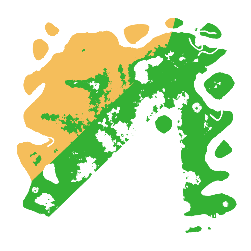 Biome Rust Map: Procedural Map, Size: 4000, Seed: 8564