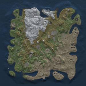 Thumbnail Rust Map: Procedural Map, Size: 4250, Seed: 227102051, 19 Monuments
