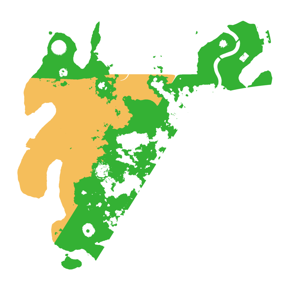 Biome Rust Map: Procedural Map, Size: 3500, Seed: 988597329