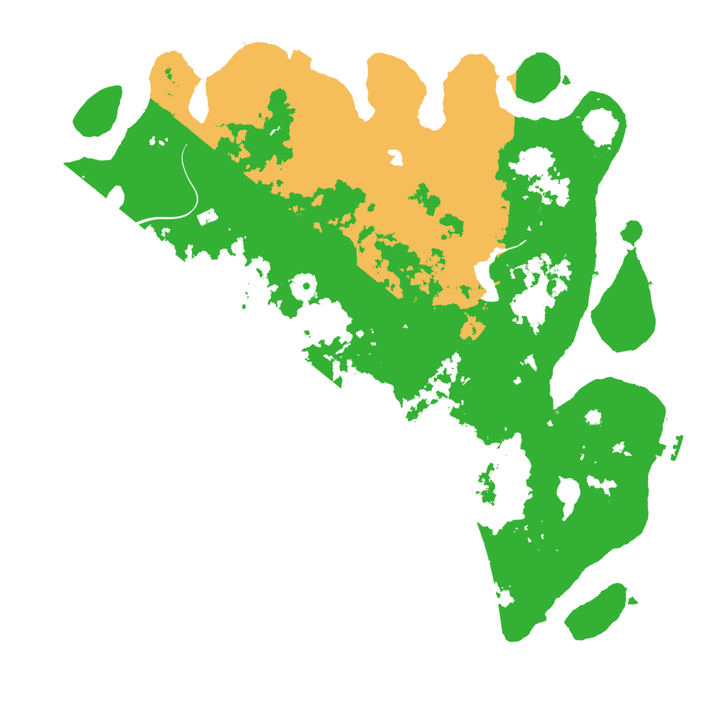 Biome Rust Map: Procedural Map, Size: 4000, Seed: 525481247