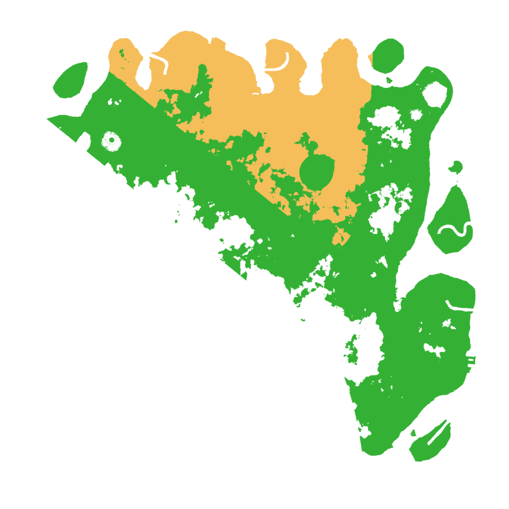 Biome Rust Map: Procedural Map, Size: 4000, Seed: 525481247