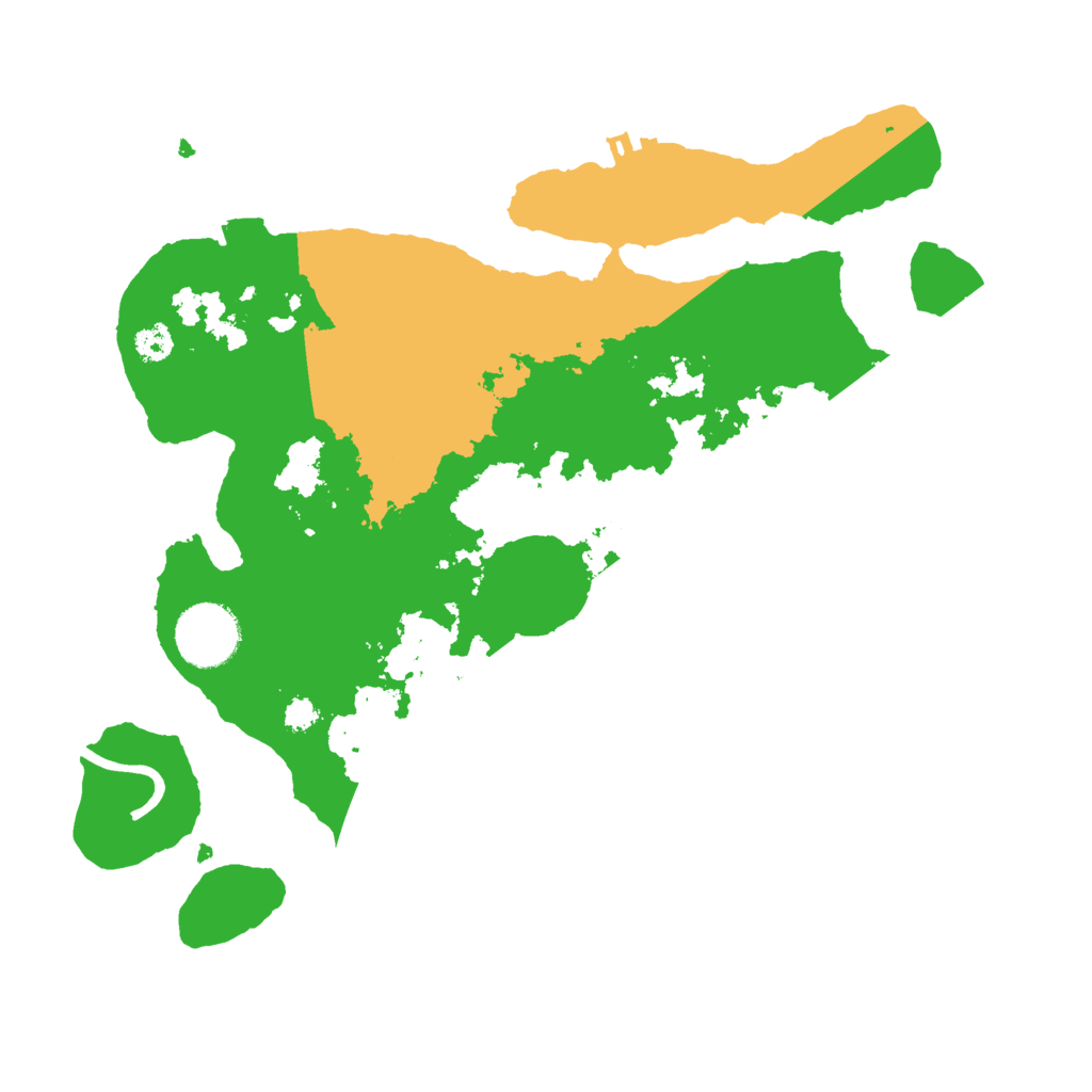 Biome Rust Map: Procedural Map, Size: 3000, Seed: 570742512