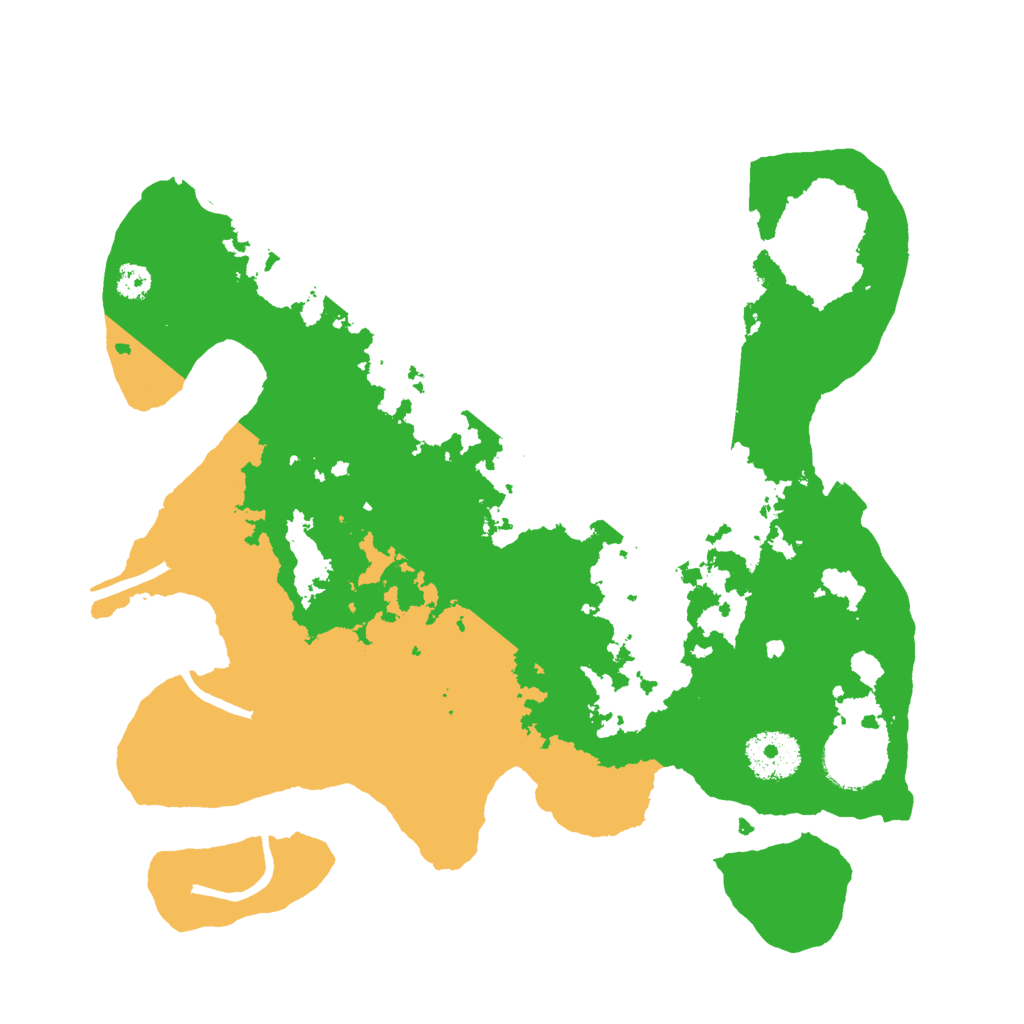Biome Rust Map: Procedural Map, Size: 3000, Seed: 1945970407