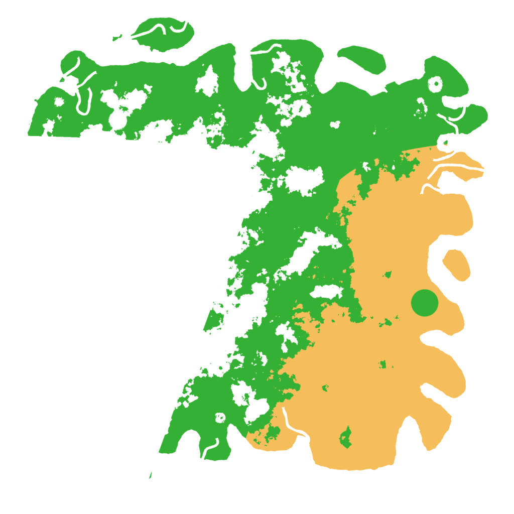 Biome Rust Map: Procedural Map, Size: 5000, Seed: 5002538