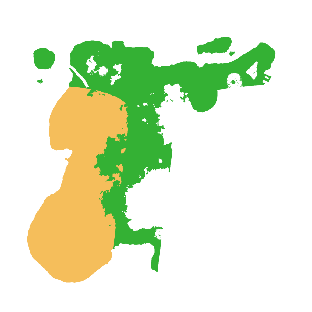 Biome Rust Map: Procedural Map, Size: 3000, Seed: 32202