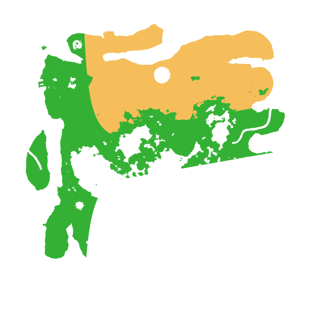 Biome Rust Map: Procedural Map, Size: 3400, Seed: 2134201739