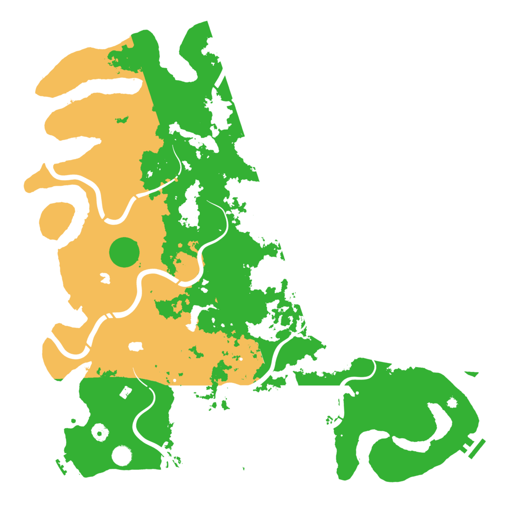 Biome Rust Map: Procedural Map, Size: 4500, Seed: 1027994336